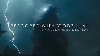 Godzilla Enters the Final Battle but scored with 2014 theme