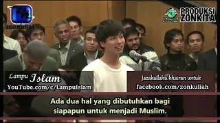 Japanese Students Embrace Dr  Zakir Naik and convert to Islam