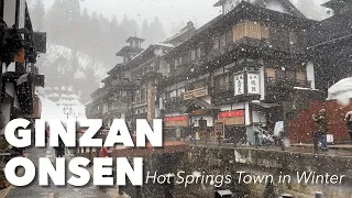 Things to do in Yamagata Japan Winter - Ginzan Onsen 銀山温泉 - The Prettiest onsen