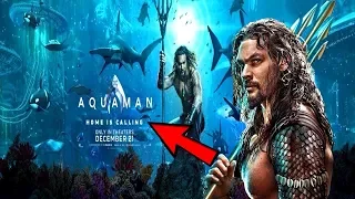 Aquaman Trailer SNEAK PREVIEW & Official Poster RELEASED