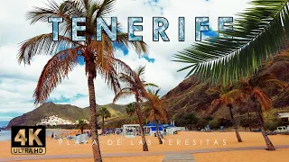 4K Walk – Playa de Las Teresitas in Tenerife, Canary Islands 🌴