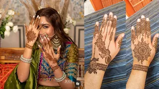 Surbhi Chandna's Wedding Inspired Mehndi Design || Celebrity Wedding Bridal Mehndi || Mehndi Designs