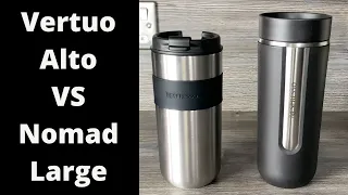Nespresso Vertuo Alto Travel Mug vs Nomad Large - Which is Best? | Comparison & Review | Travel Mugs