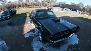 Pure Car Detailing of an 1968 Mercury Cougar