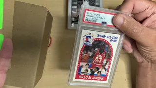 2nd PSA blind reveal!  Does PSA hate junk wax cards?!