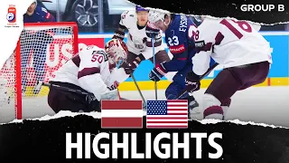 Highlights: Latvia vs USA | 2024 #MensWorlds