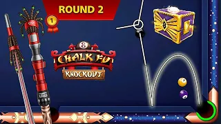 8 ball pool ROUND 2 Free Boxes 🙀 Chalk Fu Knockout Rank 1