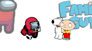 Mini Crewmate Kills Family Guy Characters | Among Us