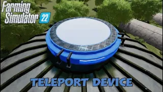 FS22  New Mod (console): Teleport Device | Mods in the spot(light)s #113