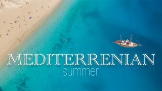 MEDITERRENIAN SUMMER 4K | SOUTHWESTERN TURKEY WITH RELAXING PIANO MUSIC