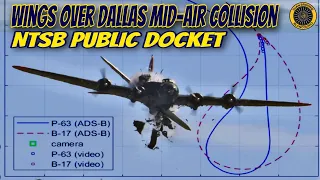 NTSB Docket Wings Over Dallas B-17 Mid-Air Collision Nov 2022