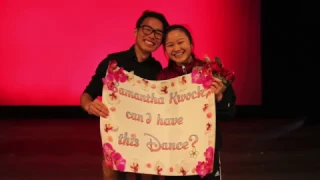 Wilson Chen's Promposal to Samantha Kwock