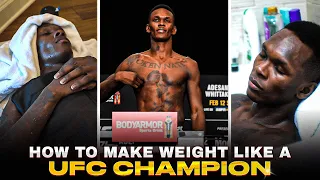 How To Cut Weight Like A UFC Champion | Israel Adesanya