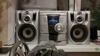 Тест Kenwood rxd-355 - новый вч динамик (аналог) VS родной замятый