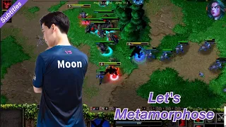 [Eng Sub] Warcraft 3｜Moon｜⭐⭐⭐ Let's Metamorphose｜NE vs NE