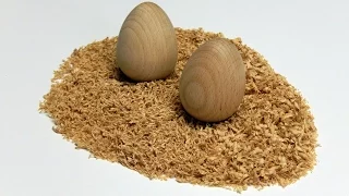 Woodturning - How to Turn a Perfect Wooden Egg