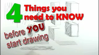 Starting to Draw? PART 1: Four Things you Need