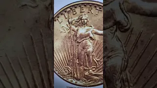 $747,000 Gold Double Eagle Coin! #shorts #coins