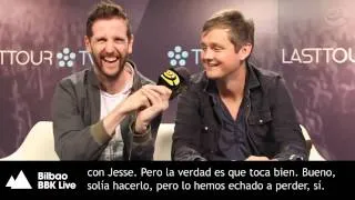 Keane - Bilbao BBK Live 2012 - Entrevista