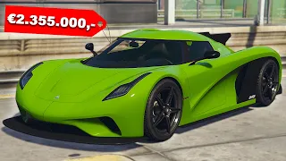 NIEUWE KOENIGSEGG JESKO VAN €2.355.000! (GTA V Drug Wars DLC)