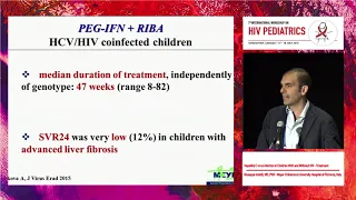 Hepatitis C virus infection in children with and without HIV ‐ Treatment | Giuseppe Indolfi, MD, PhD