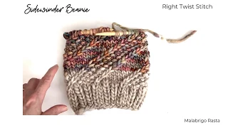 How to Knit a Right Twist Stitch