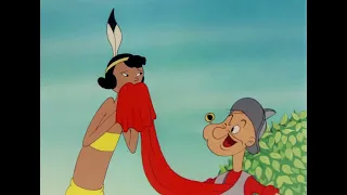 Popeye and Poca-Olive (Popeye the Sailor Man - "Wigwam Whoopee")