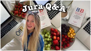 ANGST vom STAATSEXAMEN, Schwerpunkt Pläne, nochmal ins Ausland? Lerntipps - Jura Q&A🧸🤍