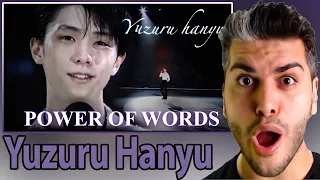 Yuzuru Hanyu - The Power of Words | motivational speech during ice shows REACTION