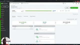 How to add expenses to a project in QuickBooks Online