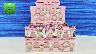 Hello Kitty Pusheen Figural Bag Clip Blind Bag Opening | CollectorCorner