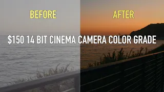 $150 14 BIT 5K RAW CINEMA CAMERA COLOR GRADE | CANON EOS M RAW MAGIC LANTERN | MLV APP | SONY SLOG 3