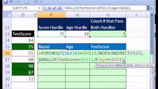 Excel Magic Trick 186 Dynamic Formula Extract Data 2 criteria