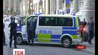 Шведська поліція евакуювала центр Стокгольма через чоловіка з поясом смертника