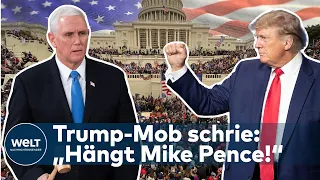 TRUMP-PUTSCH: Mob kam US-Vizepräsidenten sehr nah -  "Proud Boys hätten Mike Pence getötet"