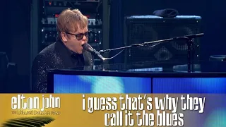 Elton John LIVE 4K - I Guess That's Why They Call It The Blues (The Million Dollar Piano) | 2012