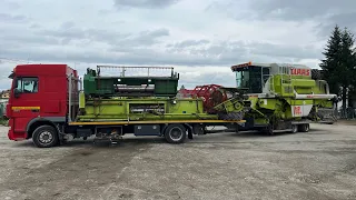 Відвантажили в Україну 🇺🇦 комбайн Claas dominator 118 sl maxi з Німеччини 🇩🇪