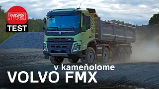 VOLVO FMX - Robustný stavebný stroj pre naozaj ťažké úlohy