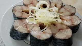 Скумбрия сухого посола/Dry salted mackerel