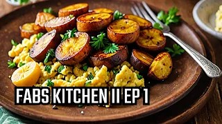 How To Make African Plantains & Eggs for Breakfast!