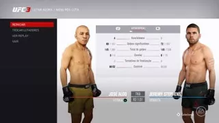 José Aldo vs Jeremy Stephens (SIMULAÇÃO-EA SPORTS UFC 3)