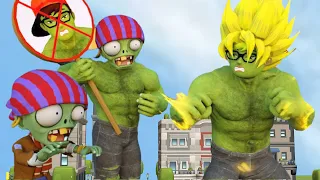 Super Saiyan God NickHulk vs Zombie Protect The City - Scary Teacher 3D Hero