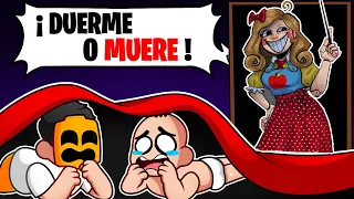 ESCONDETE O MUERE de MISS DELIGHT 😱☠️ en MINECRAFT ! TIKKO Y BEBE NOOB