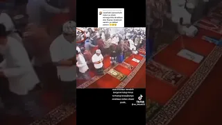 Detik detik gempa saat sedang sholat berjamaah di masjid