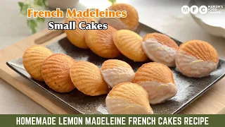 Lemon Madeleine🍋🍰 | French Cake | Mini Spong Cakes😍|mini tea cakes| @mariumsfoodchannel