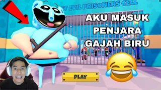 AKU MASUK PENJARA GAJAH BIRU 😂 ESCAPE BUBBA BARRY PRISON 🐘