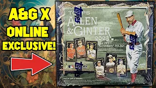 NEW RELEASE!!! 2023 Topps Allen & Ginter X Hobby Box Opening!! SNEAKY VALUE!