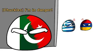 Pakistan flips his flag | Countryballs Animation Meme