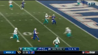 Buffalo Bills Josh Allen FLAMES Dolphins Def for long TD Run!!