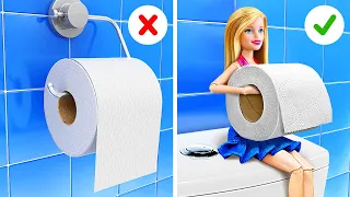 BATHROOM AND RESTROOM SURVIVAL GUIDE || Bathroom Hacks And Pranks You Can’t Miss By 123 GO! Like